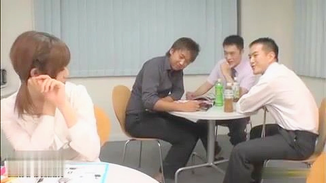 Cute Nippon Student Gets Wild in School Canteen with Naughty Classmates