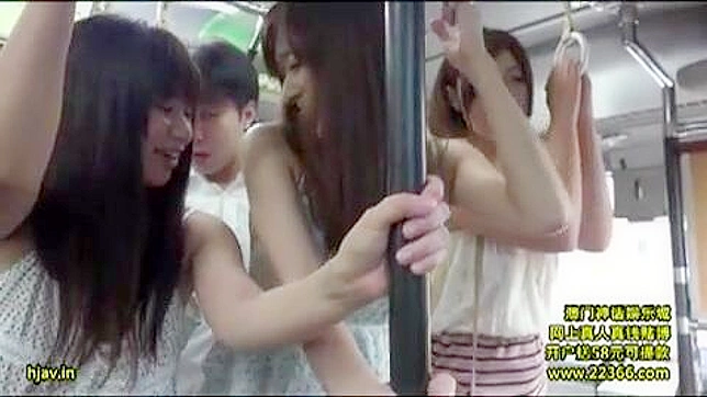 Fellow Public Porn with Hot Asian Teen on Bus