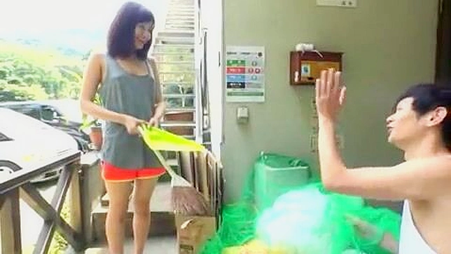 Unwanted Lust - Father Daughter gets violated by pervy neighbor while taking out trash