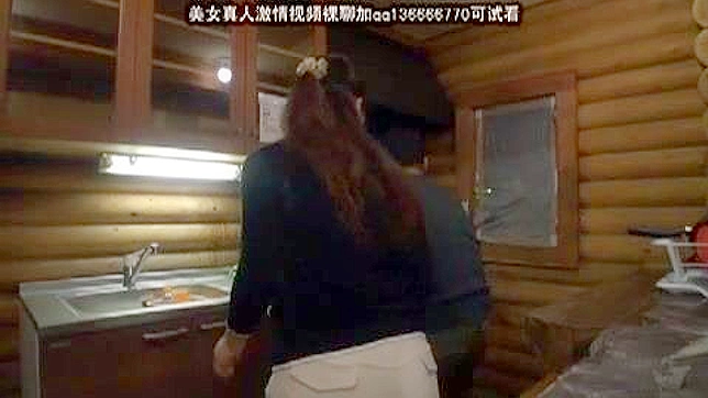 Midori Secret Affair with her husband friend in the kitchen