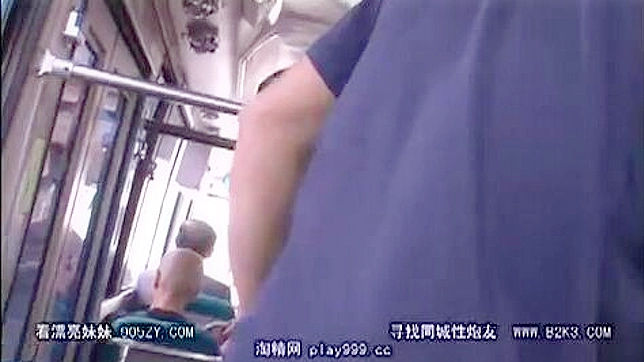 日本のバス車内での痴漢行為を乗客が目撃した