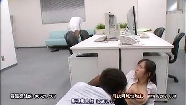 Hard Fucking During Office Coffe Break with JAV Porn star