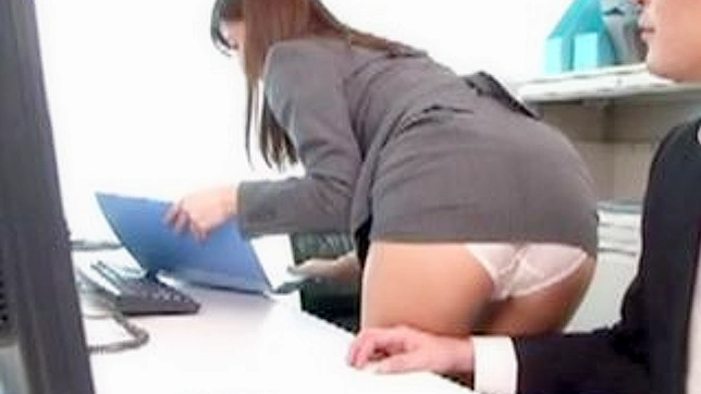 Asian Porn Video - Wild Sex in the Workplace with Hot MILF and Horny Colleague