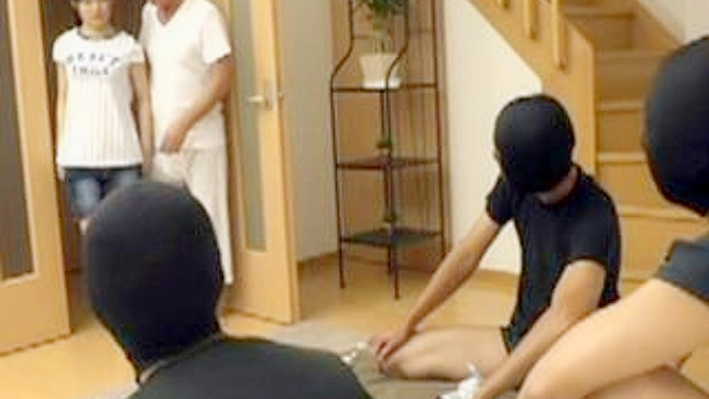 Sexy Schoolgirl Surprise Visit leads to wild group fun in neighbor home