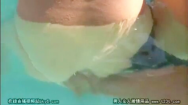 Rough Blackmail Fuck by Perv Maniac on Asian Teen at Pool