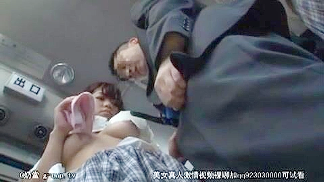 Molestation in School Bus by Pervert Stranger - Oriental Schoolgirl Unfortunate Encounter