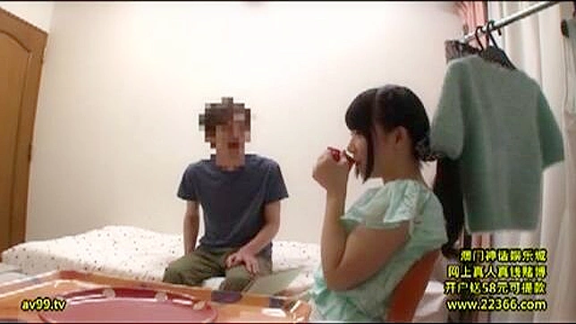 Roommates' Secret Encounter Heats Up in Asian Porn Video