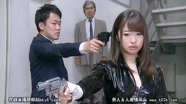 Hatsumi Revenge - Young Cop gets roughed up by informants and throatfucked