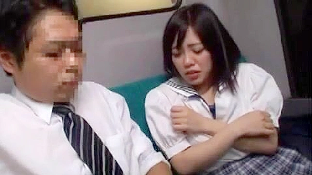 日本のAV - コンパートメントで眠る少女に老乗客が変態行為