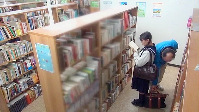 Sexy Schoolgirls Explore in Secret Library - Part 1