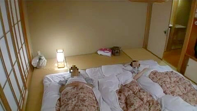 Sexy Daughter Seduces Elderly guest in Hotel Room
