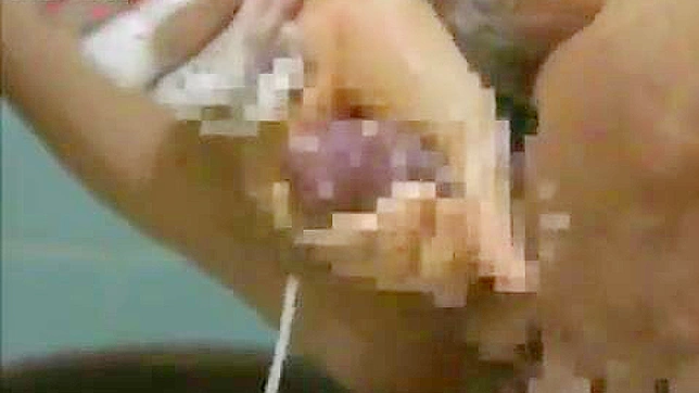 JAV Teen Caught Stepdad Masturbating in Bathroom