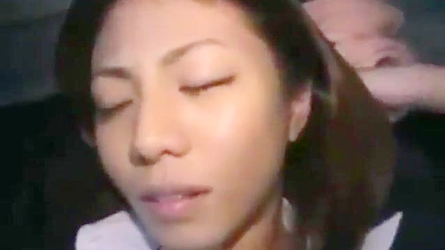 Sexy Smile on her face while sucking and fucking strangers' cocks in Japan