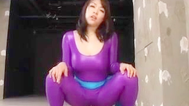 Grope & Fuck Session With Sexy Japanese Babe in Spandex