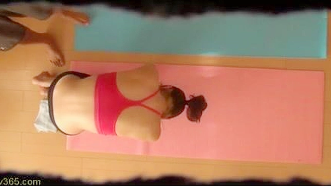 Sexy Yoga Session Gone Wild with Busty Beauty and Naughty Trainer