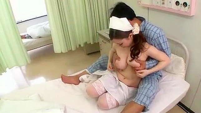 Naughty Nurse Sensual Technique with Thermometer in Nippon Porn Video