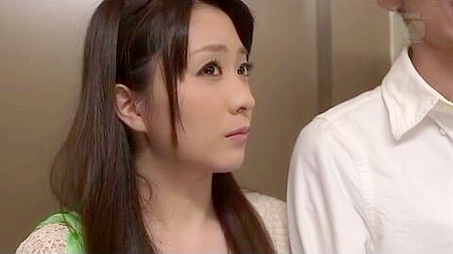 Sakuragi Yuki Secret Desires Exposed while cleaning floors with husband friend