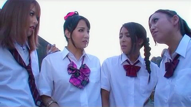 Japan Schoolgirls' Sexual Adventures with Strange Men - Starring Ayu Sakurai, Ayaka Tomoda, Nana Ninomiya and Akane Mizusaki.