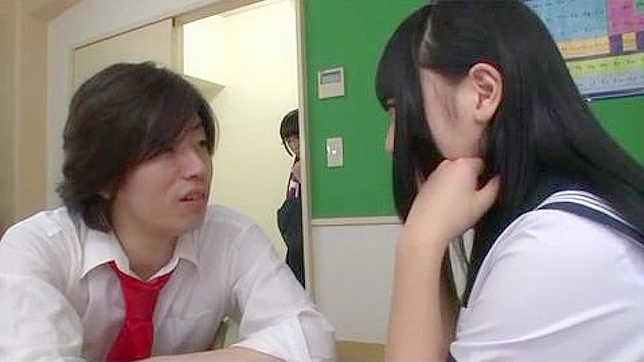 JAV Schoolgirls' Secret Desires Exposed by Teacher and classmates in Tsujii Yu Arimoto Sayo Konishi Marie