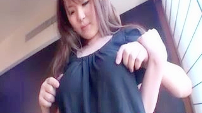 Cute Japanese Babe Gets Nailed with Huge Tits