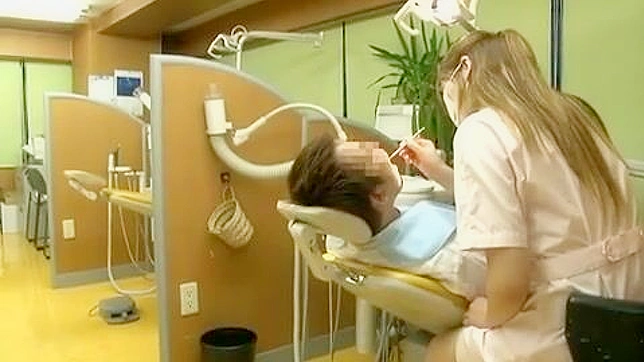 Sexy Dental Exam - Hot Nurse Gets Fucked by Doctor
