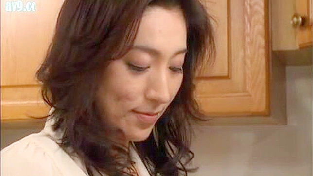 Sexy Surprise - Neighbor Proposal Leaves Japanese Wife Hot and Bothered
