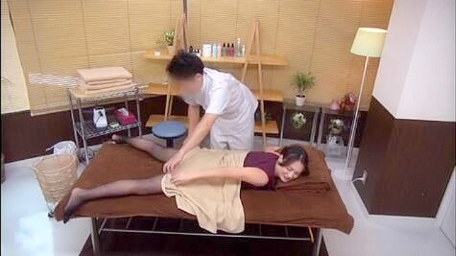 Massage Therapy Gone Wild - JAV MILF Surprise Ending