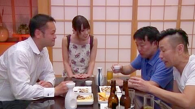 Yui Hatano Wild Night Out with Celebratory Drinks and Risque Encounters