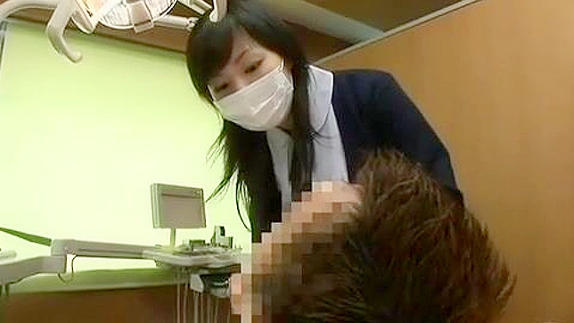 Oriental Dental Assistant Sizzling Rear End Makes Patient Appointment Worth It
