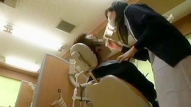 Oriental Dental Assistant Sizzling Rear End Makes Patient Appointment Worth It