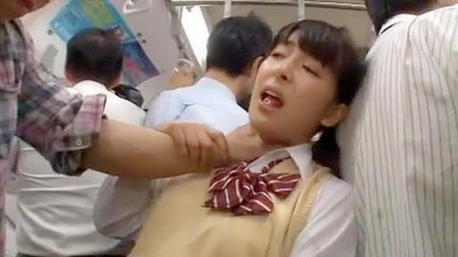 Public Punishment - Student Girl Rough Encounter on Packed Train