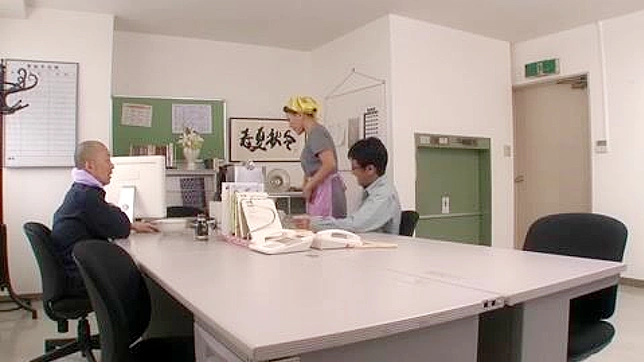 Fujiko Surprise Bonus For Her Boss and his assistant