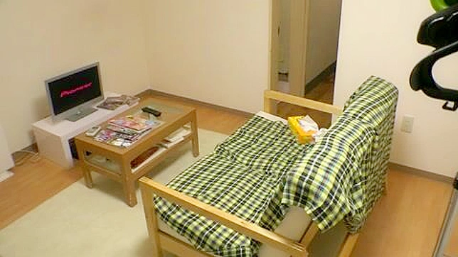 Japan Neighbor Wild Masturbation Session shocks complaining Woman