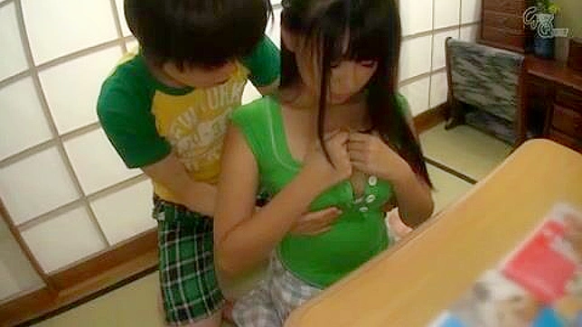 Sensual Encounter With Busty Classmate Sato Airi