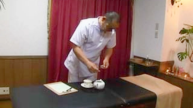 Oriental Twisted Masseur Secret Technique with Sexual Stimulants in Tea