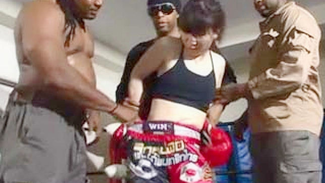 Black Boys Take Revenge on Tiny Boxing girl in Wild Threesome