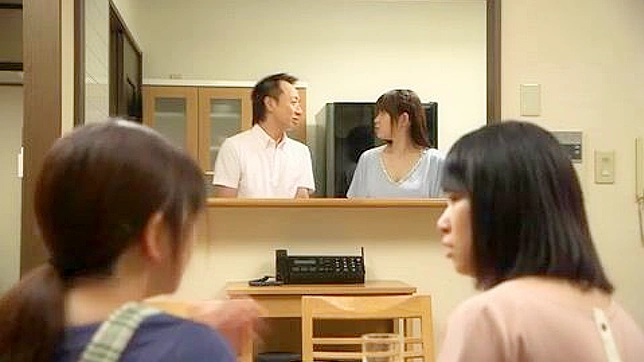 Wife best friend caught husband groping her in surprise visit with Hitomi Inoue