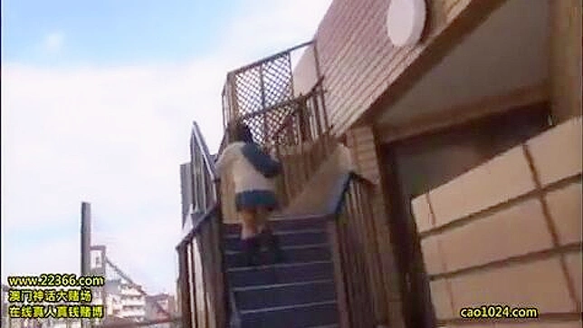 Asians Schoolgirl Fate Sealed by Unfortunate Fall