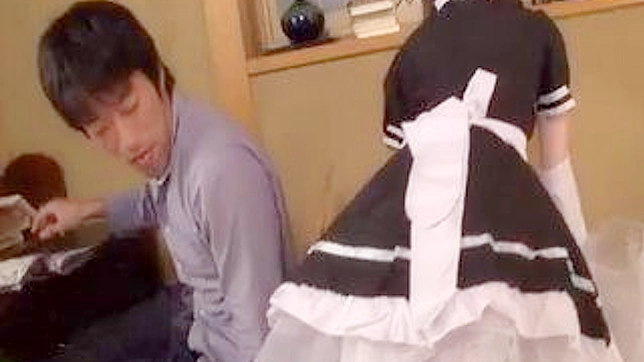 Misaki Naughty Mishap in the Boys' Room - A Teen Maid Lesson