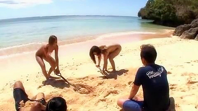 オリエンタル・ポルノ・ビデオ - 砂に埋もれ、狂人から身を守れなかった哀れな少女たち