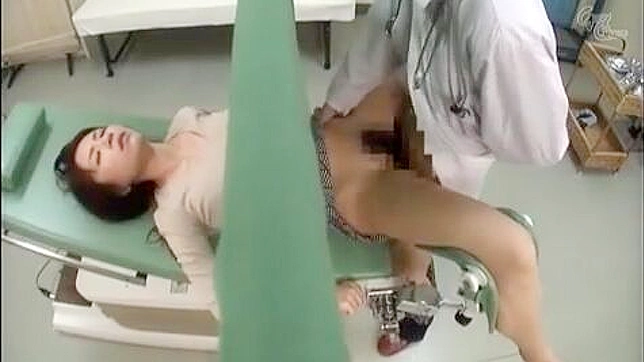Japan MILF Gets Examined by Gynecologist with his Cock