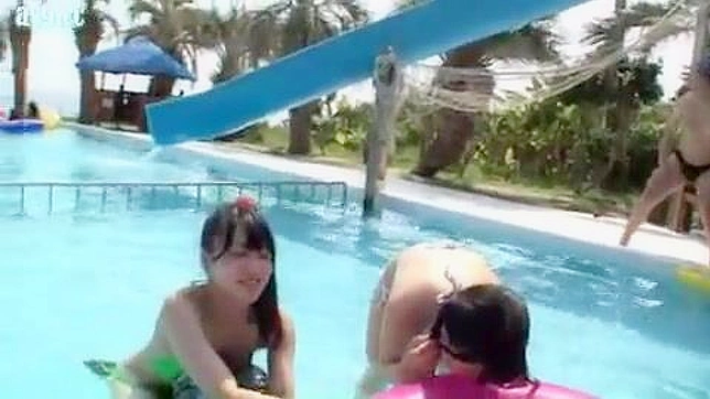 Caught in the Act! Teen Bikini Slip Leads to Dangerous Encounter with Creepy Man
