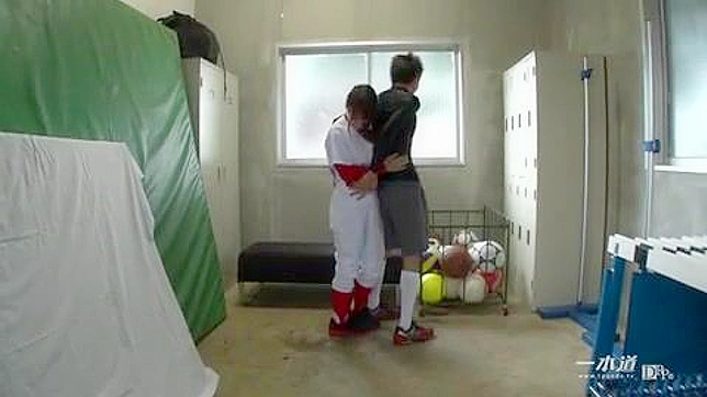 Coaching Session Turns Naughty for Baseball Teen in Dressing room