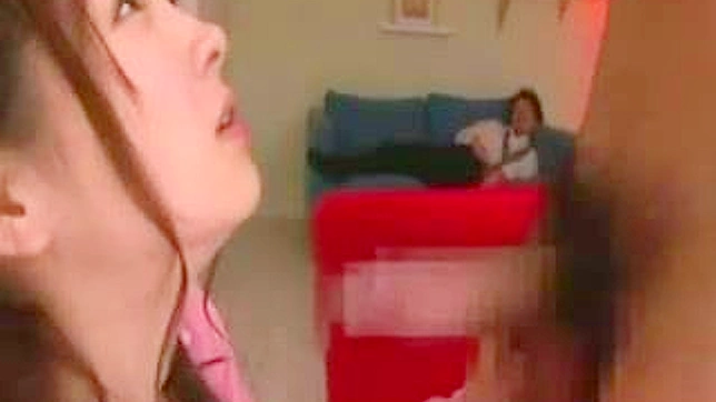 JAV Wife Secret Battle - Protecting her pussy against relatives while hubby sleeps