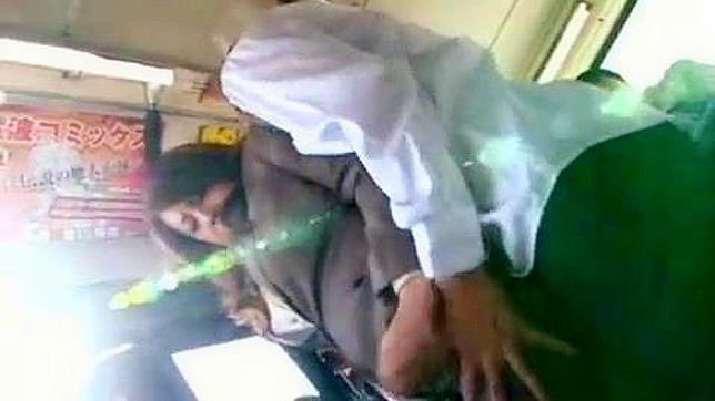 Yumi Kazama Unwilling Busty Body gets mercilessly groped and fucked in crowded bus
