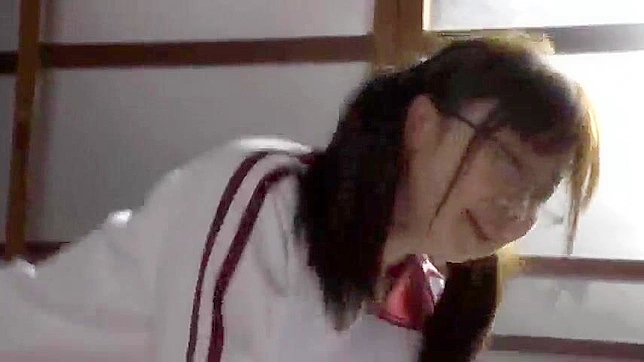 Aramaki Shiori Awful Stepfather Shares her with his friend in this Oriental Porn video.