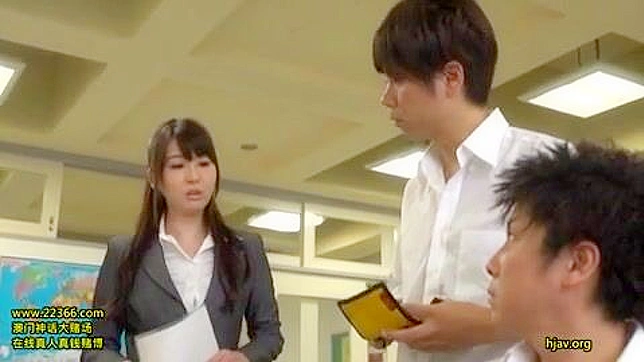JAV Milf Teacher Secret Affair with Student goes wrong when caught selling exam papers