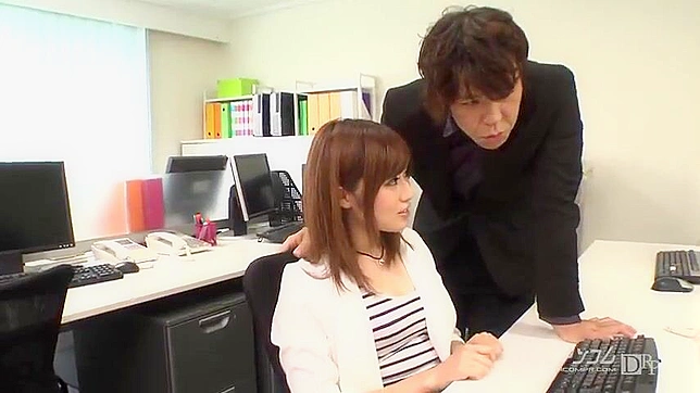 UNCENSORED Yumi Maeda Gets Mobbed by Colleague at Office After hours