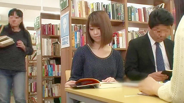 Sexy Librarian Gets Wild in Japan