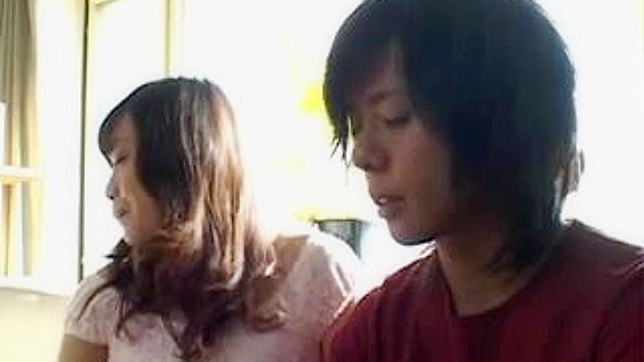 Japanese Naughty Stepsis' Secret Study Aid for her Teen Stepbrother